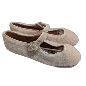 Women's Halston Ballet Flats -Universal Thread- Cream Size 11